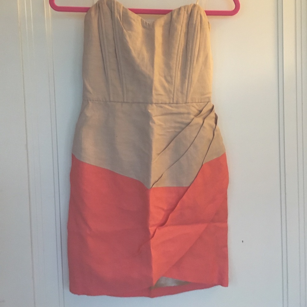 ⚡️SALE⚡️ LUSH strapless bustier dress